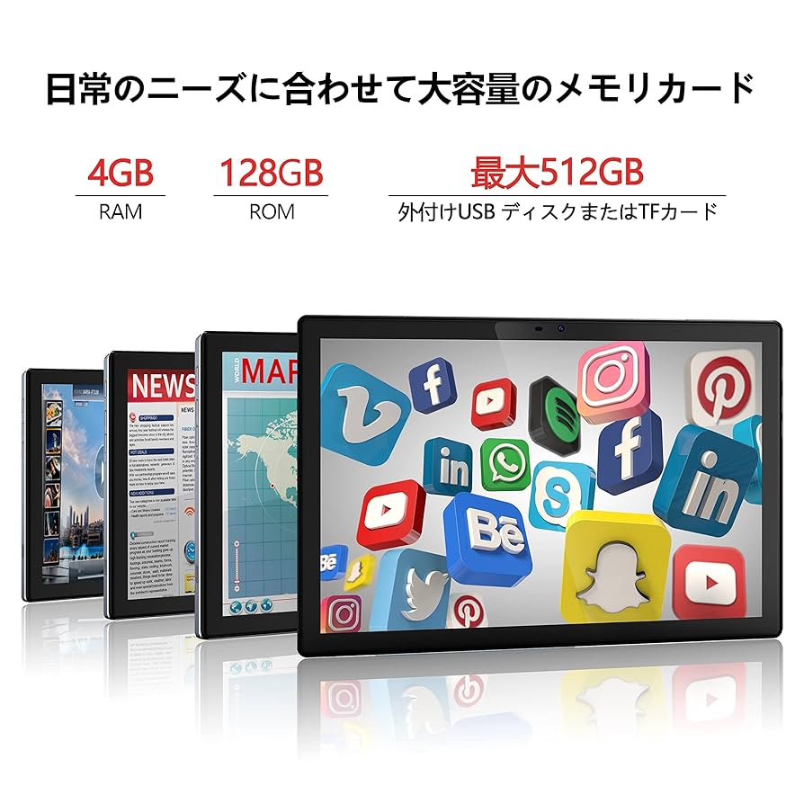 Amazon.co.jp: Tibuda WiFi タブレット Google Android 12.0