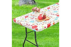 misaya Fitted Rectangle Vinyl Tablecloth