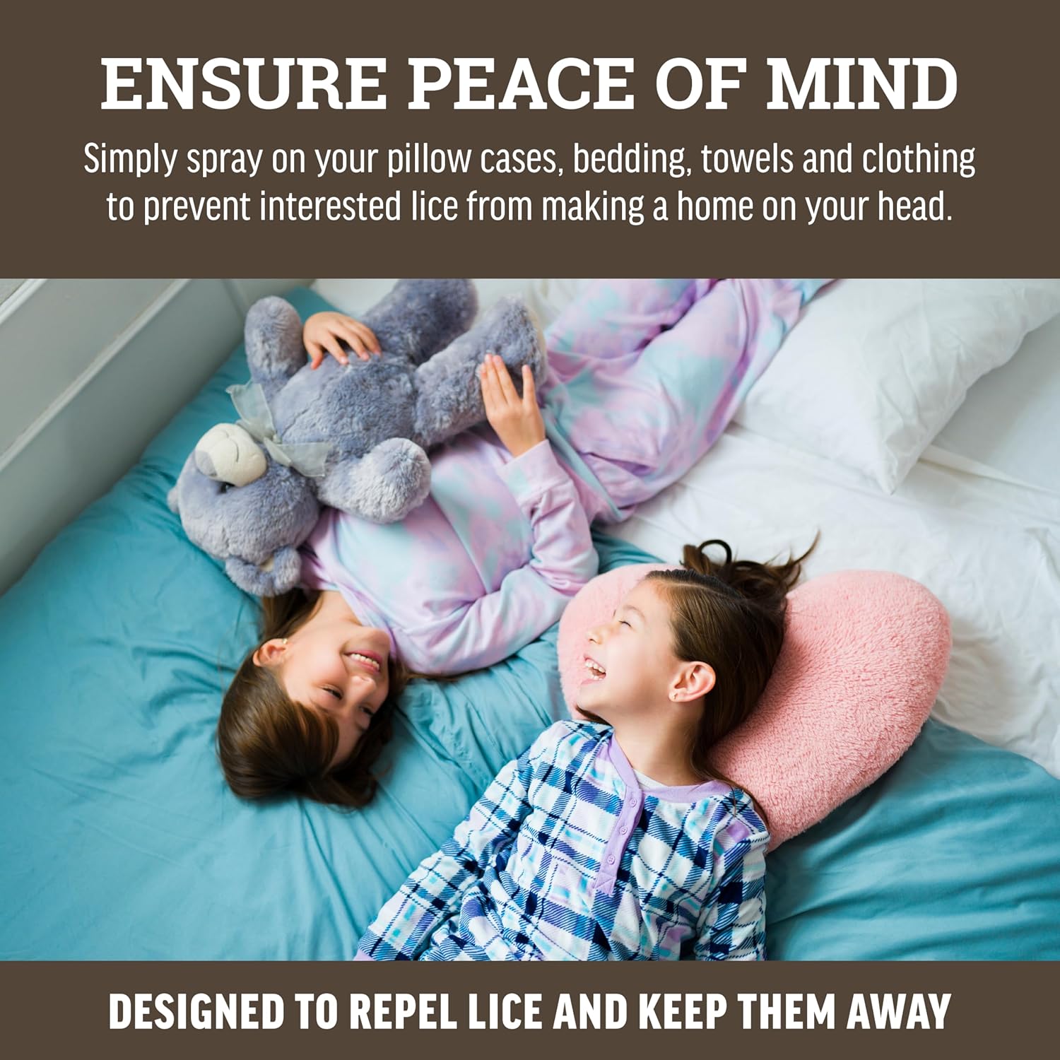 Keep Away Lice Preventative Spray for Hair, Bedding, Coats and Backpacks - Safe, Non-Toxic - Organic Essential Oils of Peppermint, Lemon and Rosemary - 8 fl oz - 2 Pack - Image 3