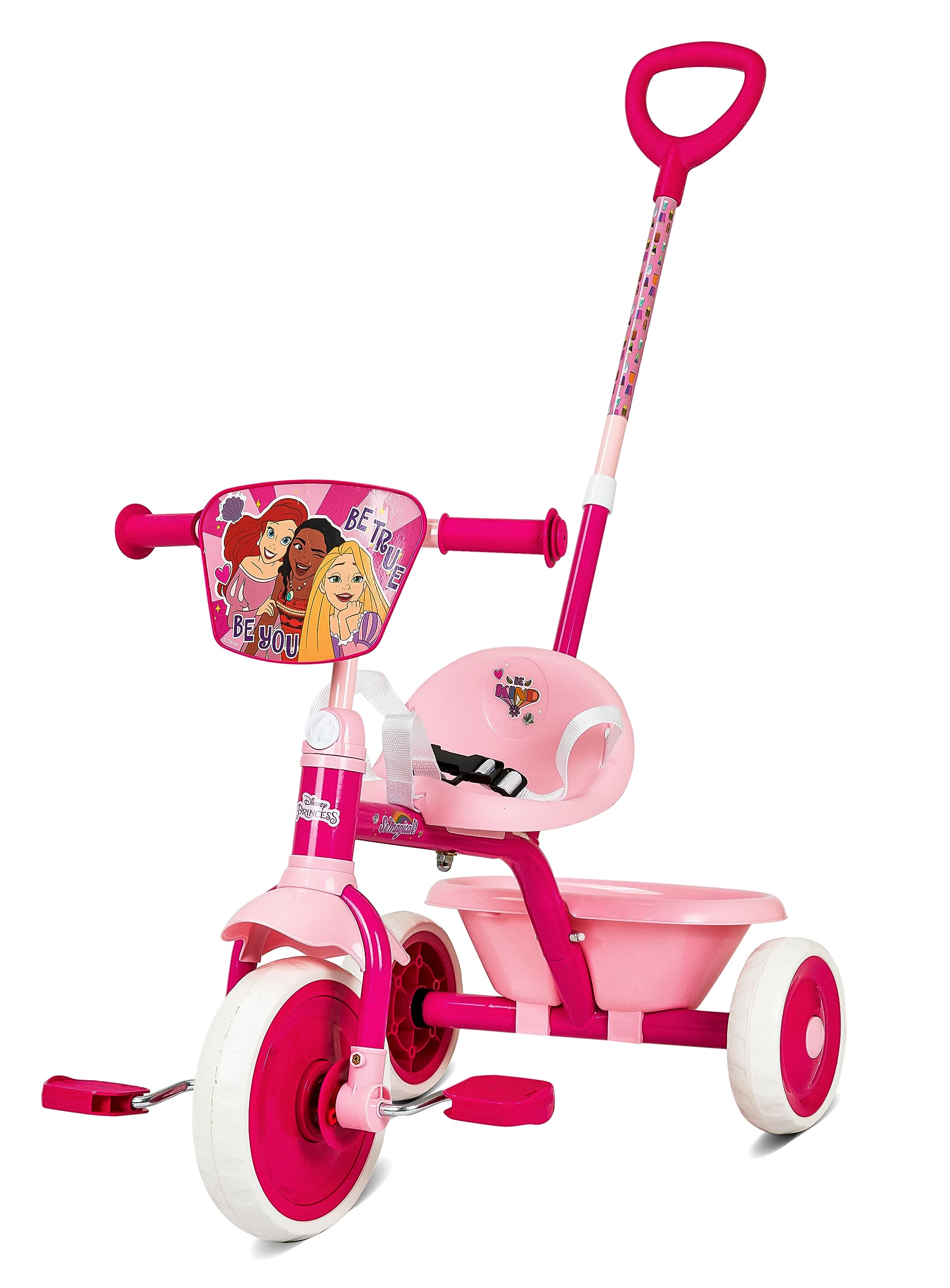 Spartan Disney Princess Tricycle with Pushbar