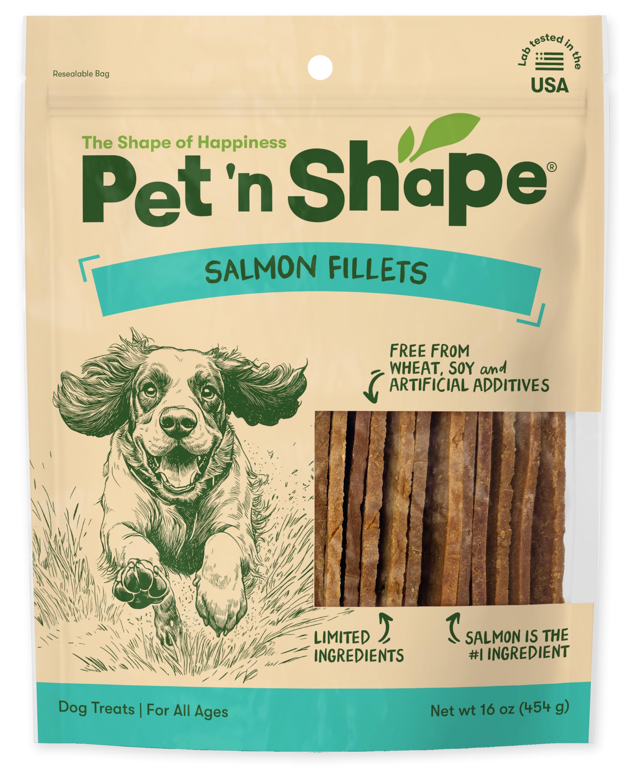 Pet 'n Shape Salmon Fillets Dog Treats