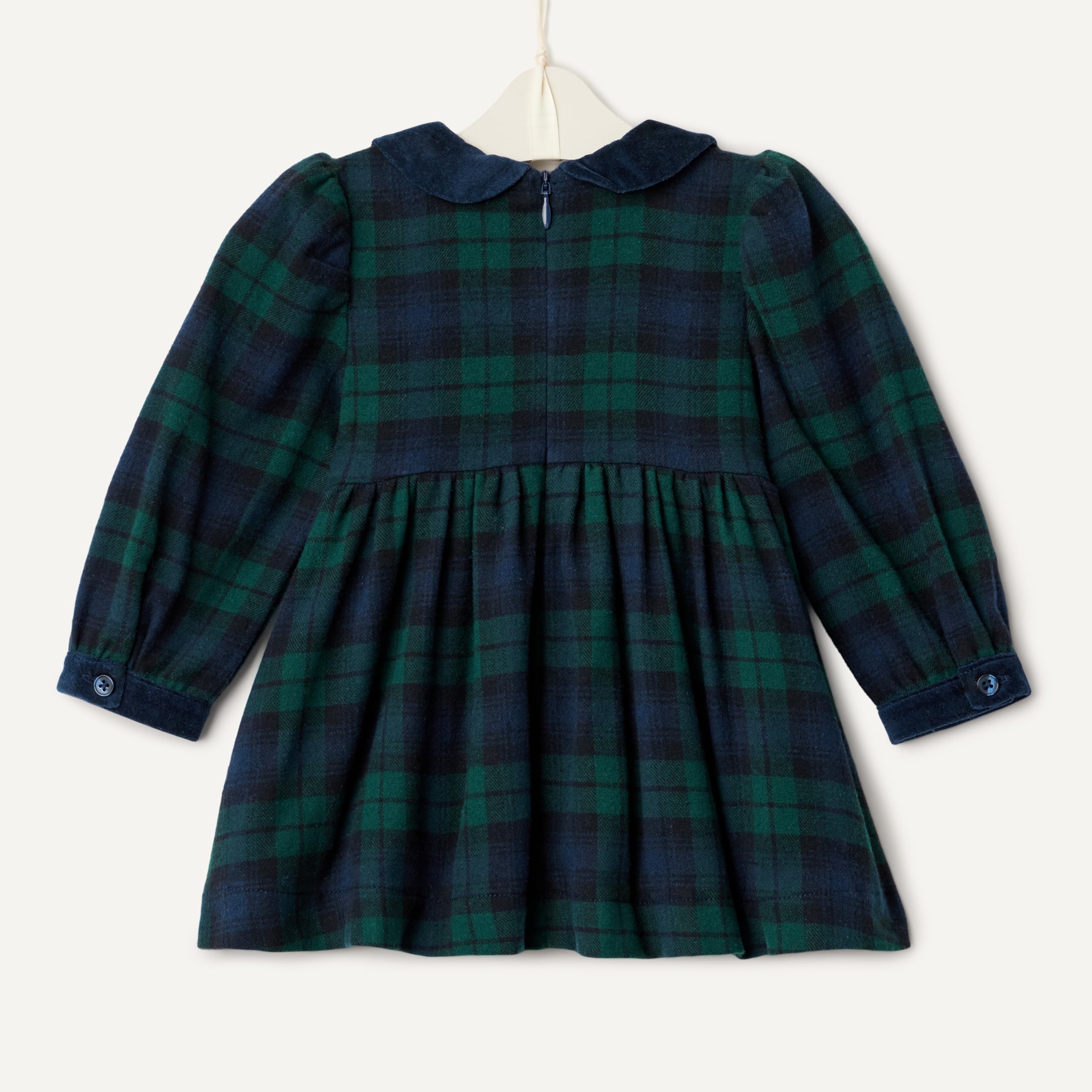 Amazon Essentials x Sofia Grainge Abito in Flanella a Maniche Lunghe Bimba e Bambina