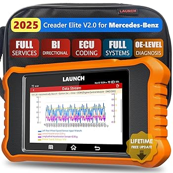 LAUNCH X431 Creader Elite V2.0 OBD2 skaner diagnostyczny