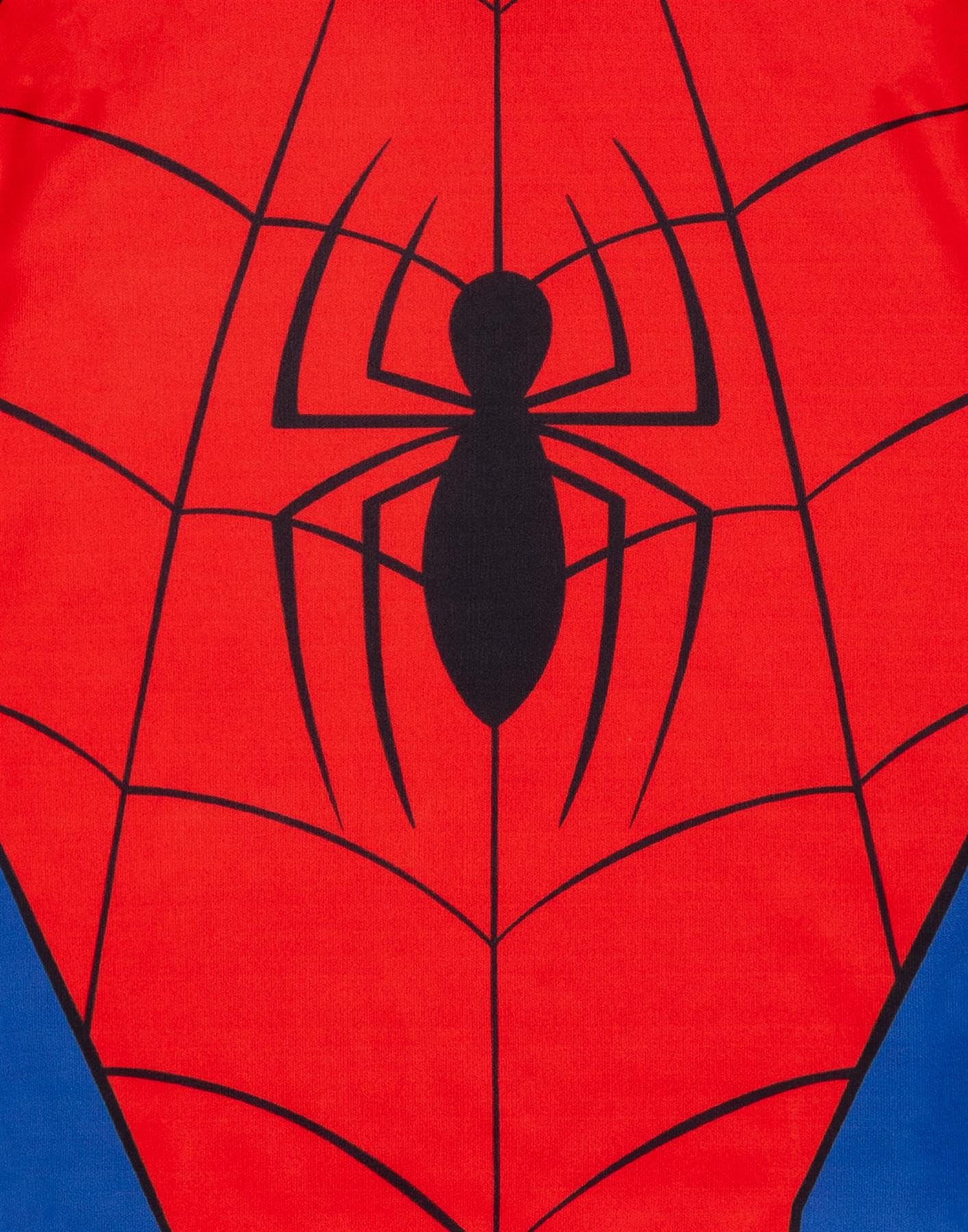 Marvel Spiderman Conjunto de Pijama para Niño Azul y Rojo | Kids Spiderman Spider Suit Camiseta y Shorts Cortos PJs | Diseño de Aventuras de Lanzamiento de telarañas | Mercancía Oficial