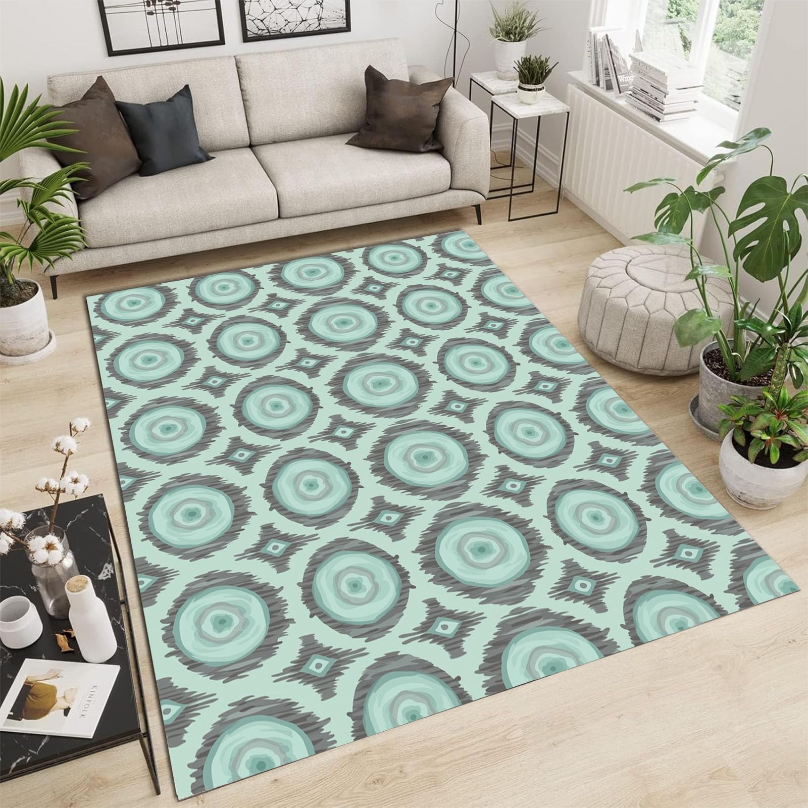 Moquette lavable en machine et antidérapante pour sécuriser la chambre