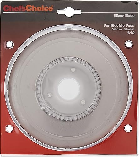 Miniatura 2 de ChefsChoice S610012 Hoja multiusos no serrada para modelos 607 607E 609 609E 610 6102 615 615A 615A 7 pulgadas color plateado