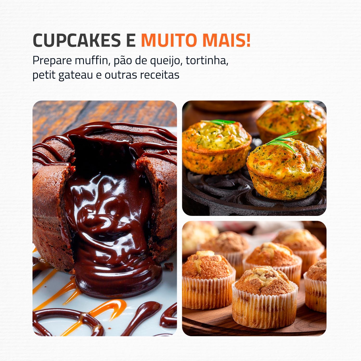 Imagem frontal do produto com fundo claro e texturizado.