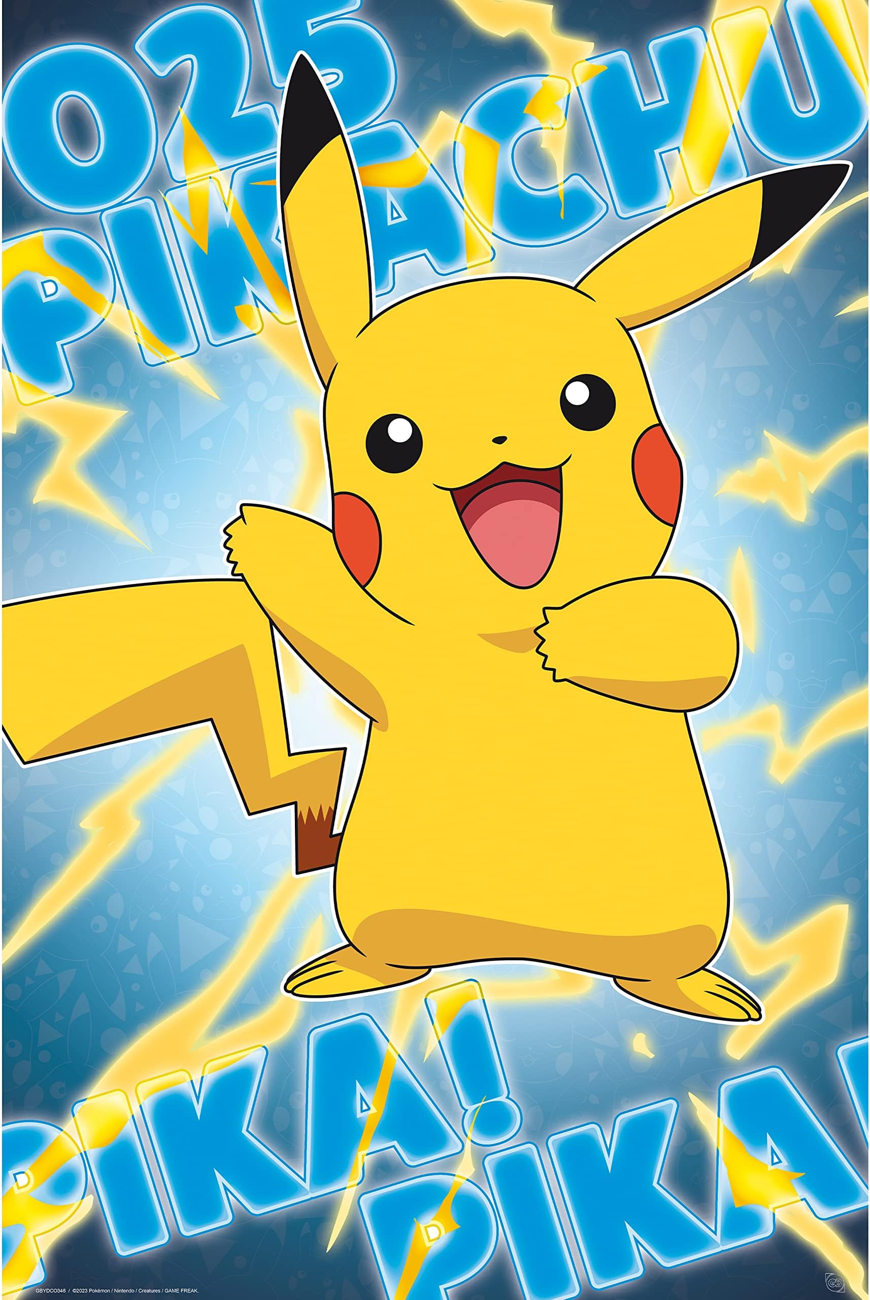 Pokémon Pikachu 61 X 91 5cm Maxi Foil Poster | Desertcart INDIA