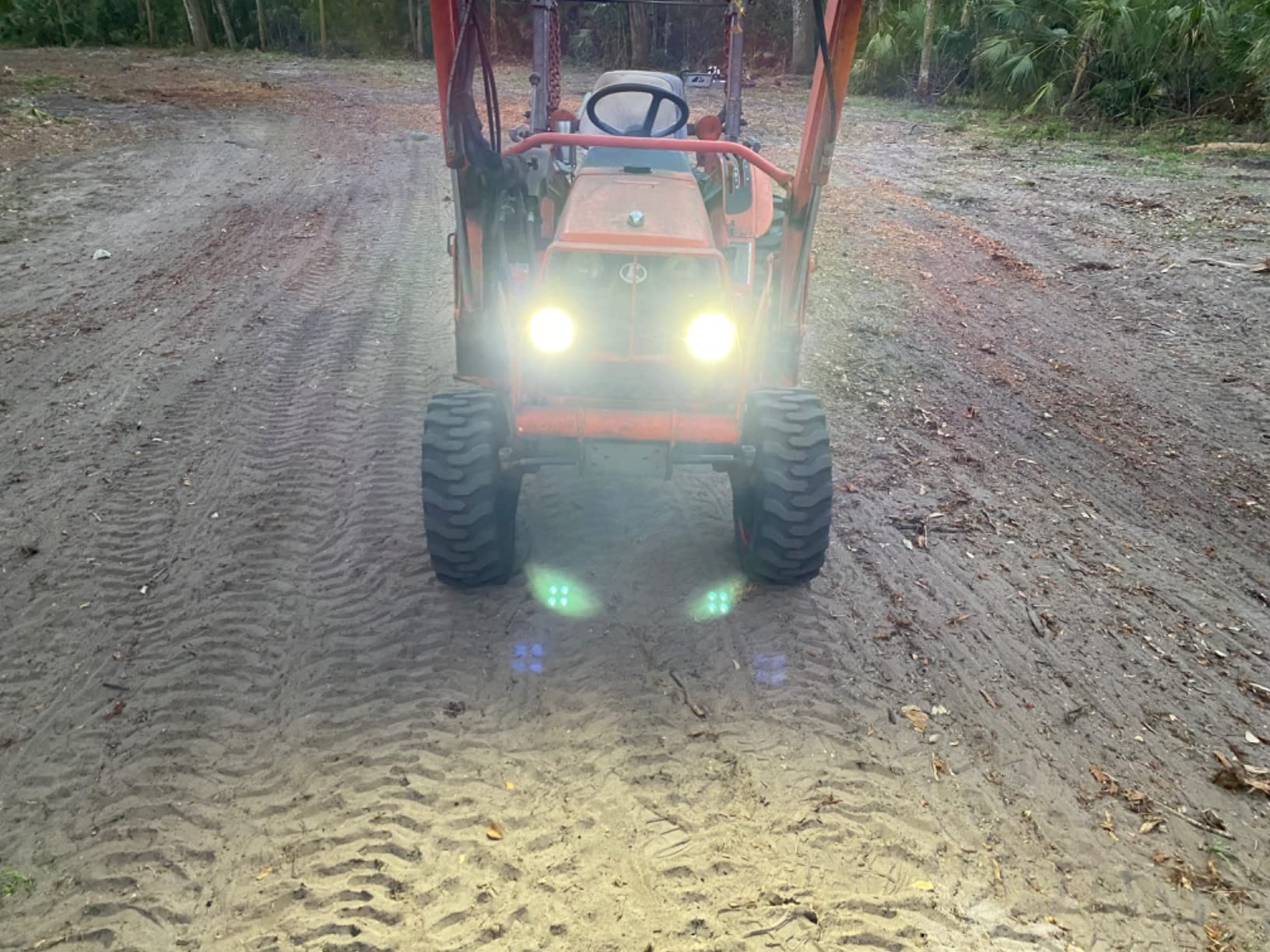 2.8-inch Square LED Work Light Pair, 2200 lumen Each