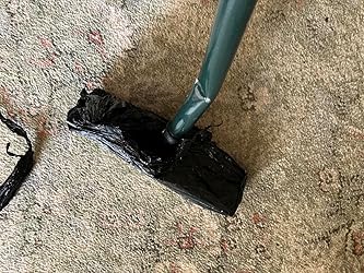 AB Tools Garden Rake Soil Leaves Leaf Raker 12 Teeth Carbon Steel With ...