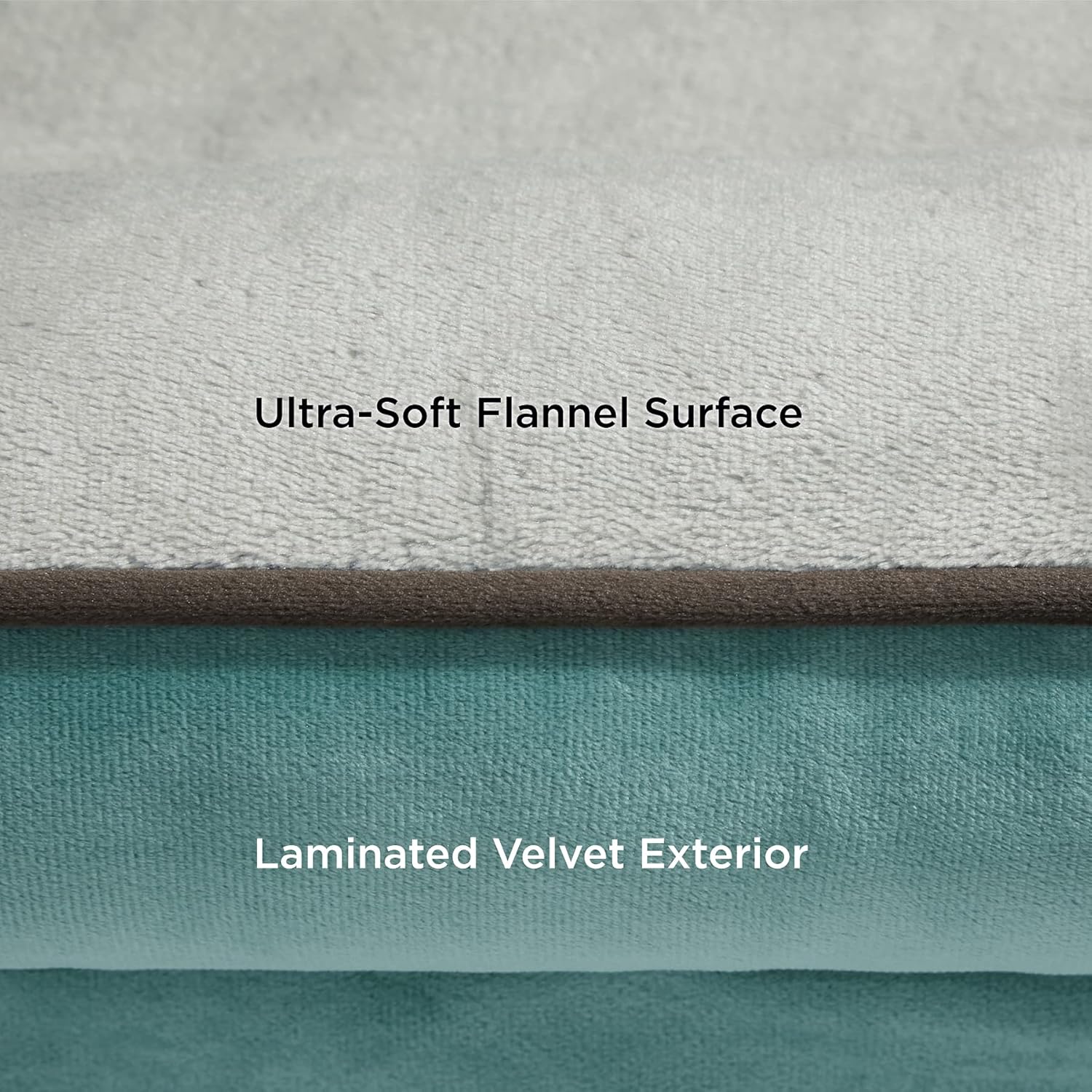 Bedsure Large Orthopedic Dog Bed for Large Dogs - Big Waterproof Dog Bed Medium, Foam Sofa with Removable Washable Cover, Waterproof Lining and Nonskid Bottom Couch, Pet Bed, Washed Blue : Pet Supplies