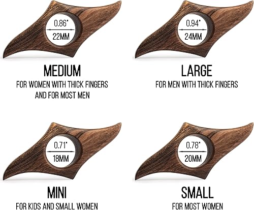 Miniatura 3 de TILISMA - Diseño mejorado - Agujero en ángulo - Soporte para páginas de libro de pulgar - Accesorios de madera hechos a mano - Accesorios de lectura