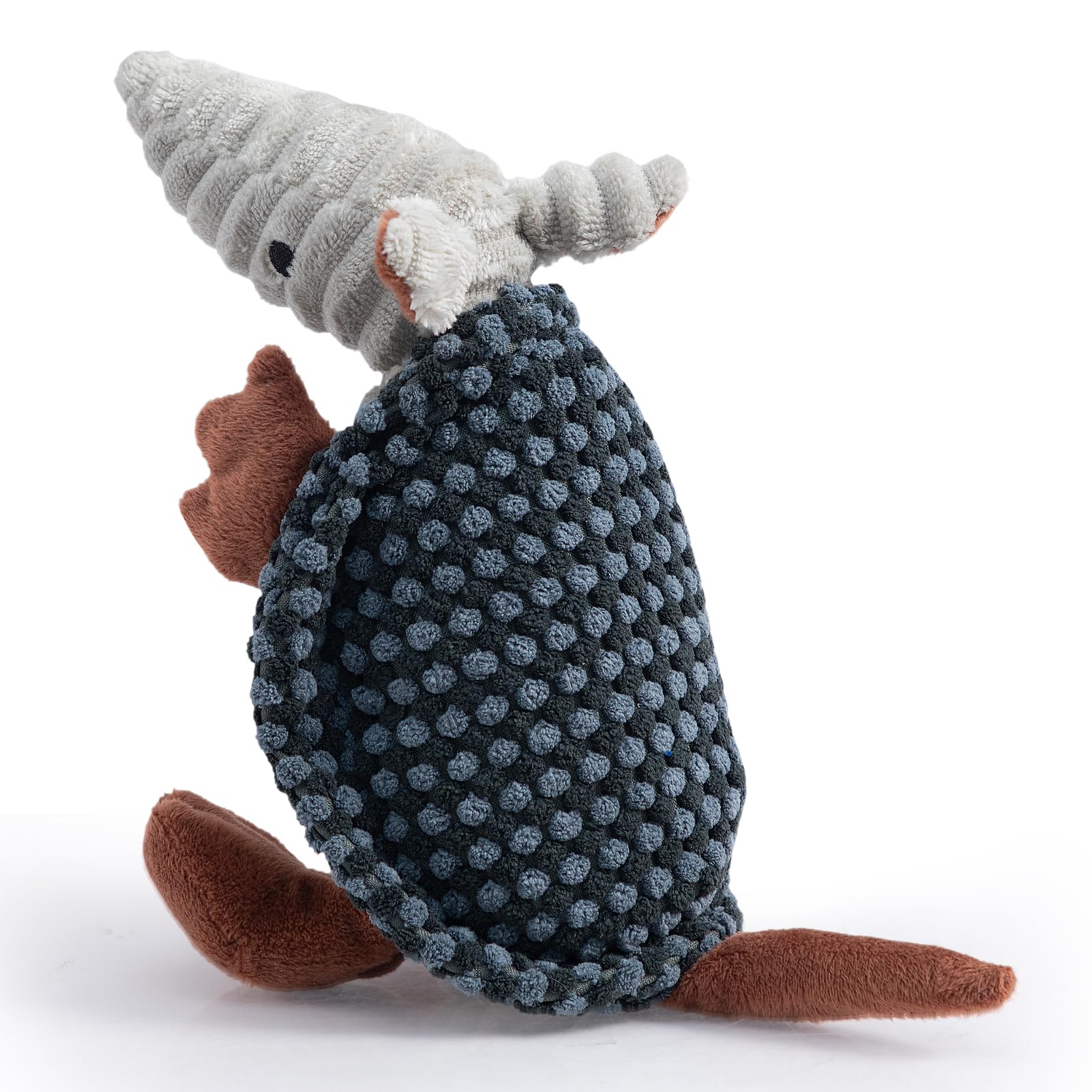 Hollypet Armadillo Squeaky Puppy Dog Toys for Small Medium Dogs, 8"