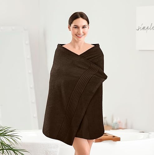 Vista 23 de Utopia Towels - Juego de toallas de baño 100 % de algodón hilado en anillo de 600 GSM, secado rápido, muy absorbentes, livianas, para baños