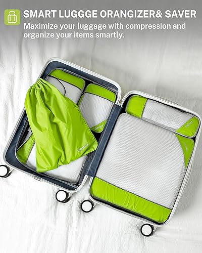 Miniatura 7 de Gonex cubos de compresión para embalaje, almacenamiento organizadores en cubo de malla extendible