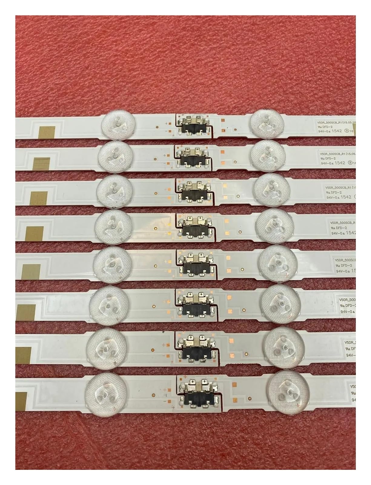 16 Teile/satz led-hintergrundbeleuchtung streifen for UE50JU6800 UE50JU6850 UE50JU6800K UE50JU6850 BN96-38479A 38480A V5DR_500SCA 500SCB_R1