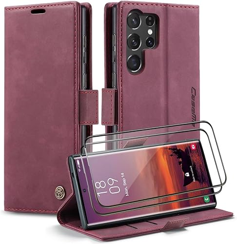SLWYF Compatible with Samsung Galaxy S25 Ultra Case, with…