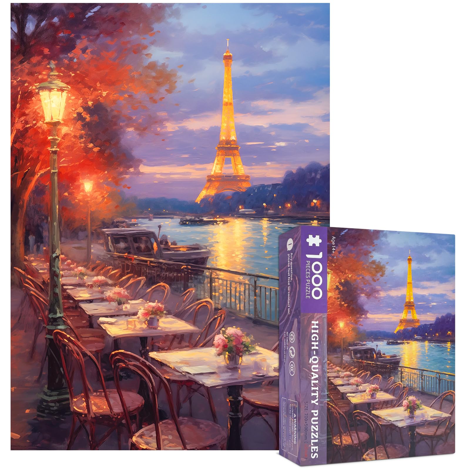 Springbok 1000ピース ジグソーパズル パリの宮殿1000 Amazon.com: Springbok 1000 Piece Jigsaw Puzzle Palace in