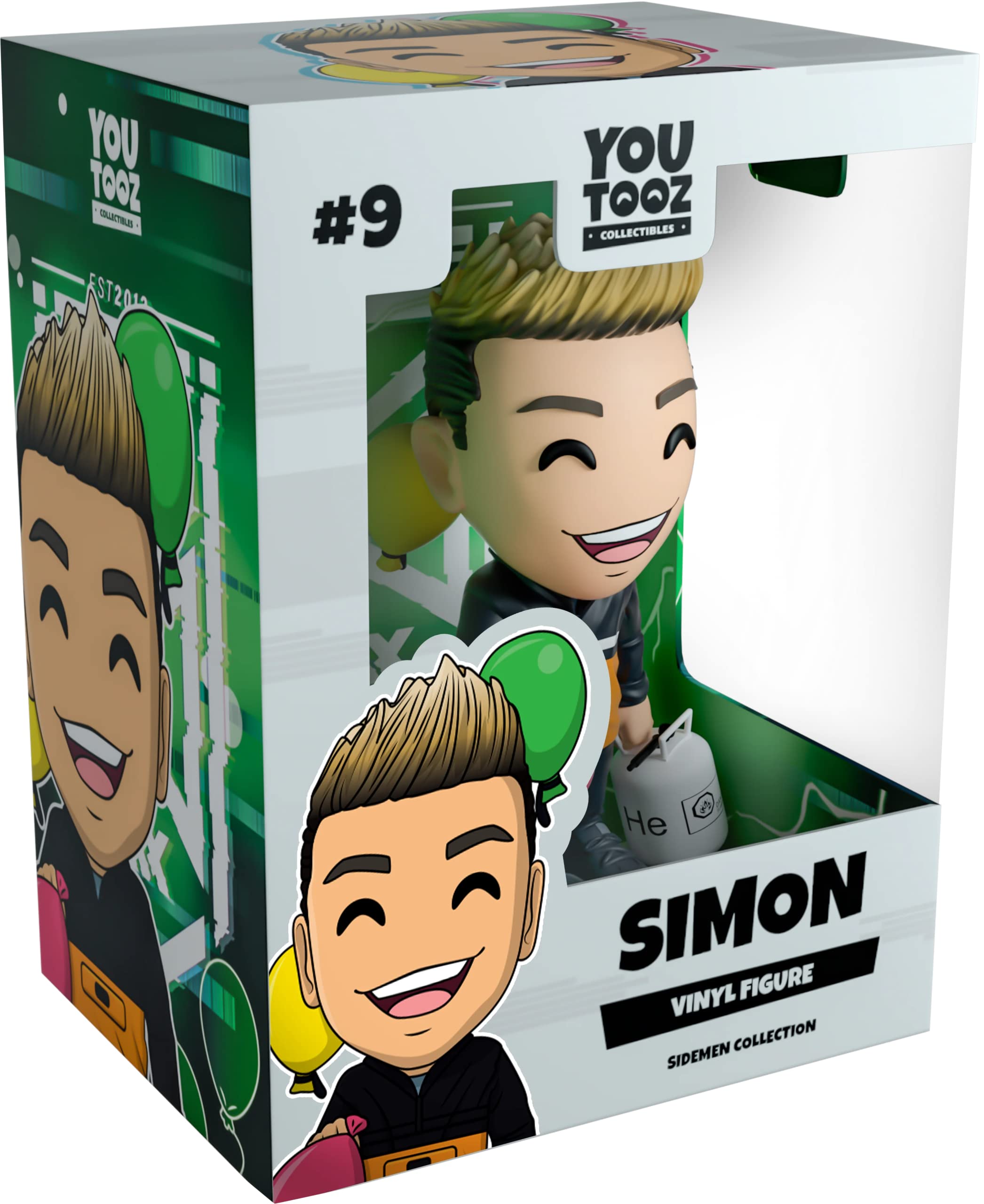 YouTooz Sidemen Simon #9 4.8" inch Vinyl Figure, Collectible Limited Edition Figure from The Sidemen Collection
