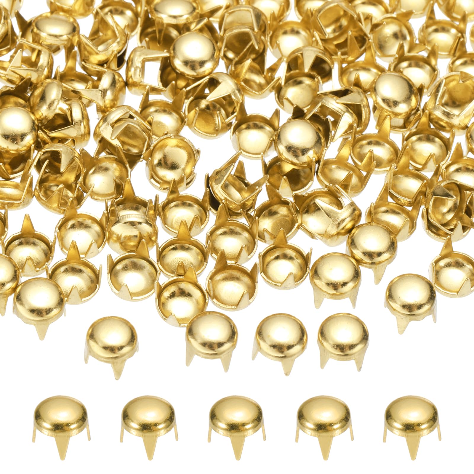 PATIKIL 5mm Round Dome Rivet