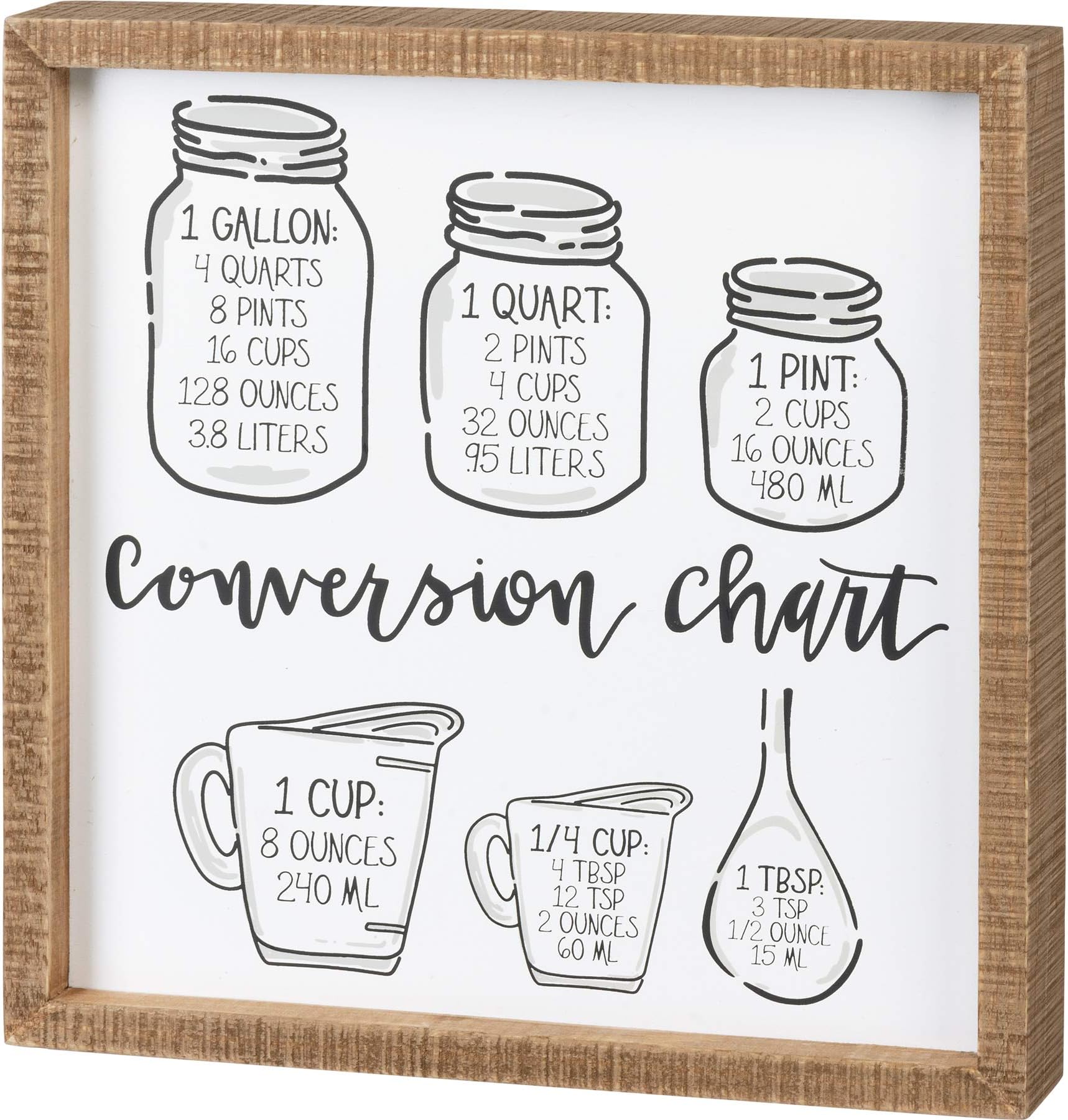 Primitives By Kathy 'Adulting Is Bullshit' Wooden Box Sign - Distressed Cream Home & Office Decor