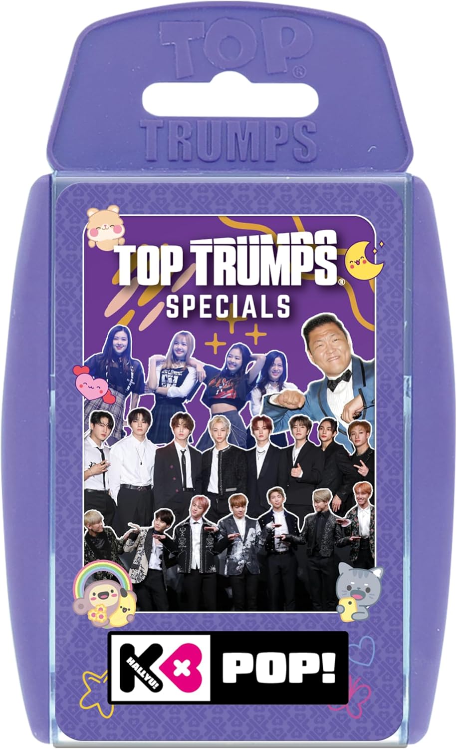 Top Trumps Card Game K Pop - Family Learning Games for Kids and Adults for 2+ Players - Kid War Games for Families for 6 Plus Kids