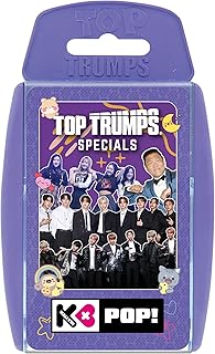 Comprar Top Trumps Juego de cartas K-Pop, juega con BTS, Seventeen, NJZ, PSY y Jessi, el juego educativo es un gran regalo para mayores de 6 años