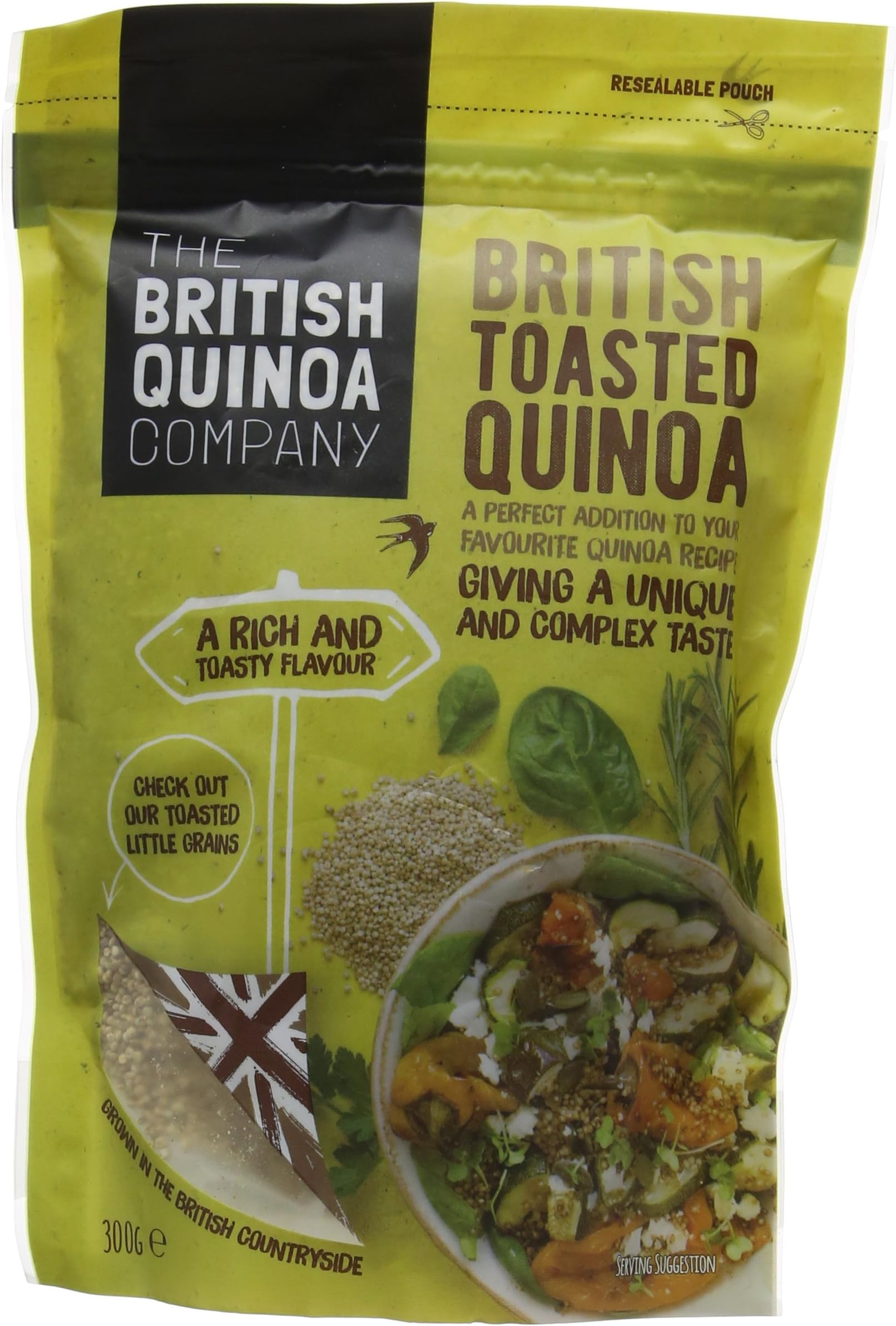 British Toasted Quinoa (1 x 300g)