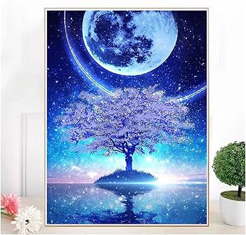 Amazon | SUPECENT ダイヤモンドアート キット ダイアモンドビーズ絵画