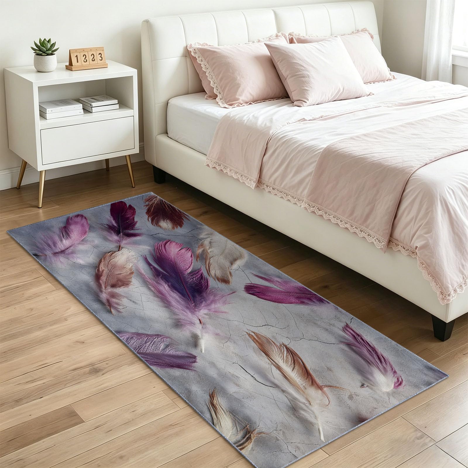 Genérico - Alfombrilla antideslizante para pasillo (60 x 150 cm)