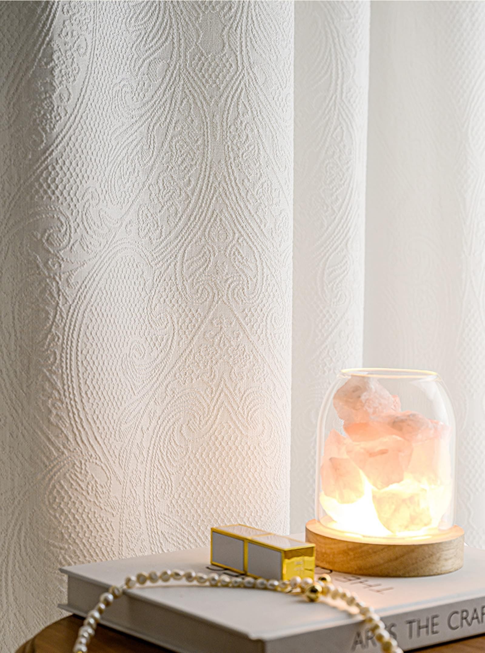 Rideau fenêtre semi transparent anti-regards en maille texturée