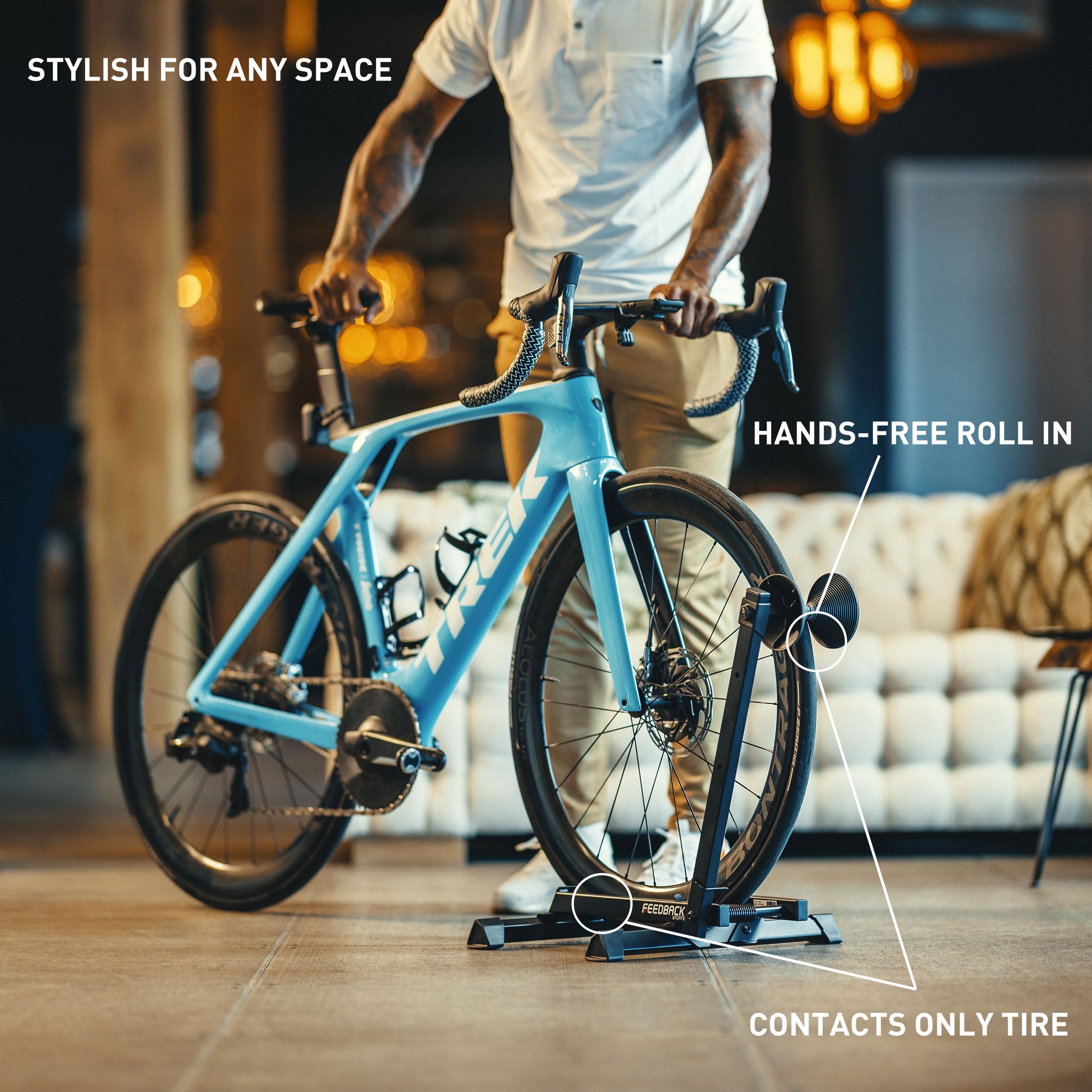 Feedback Sports RAKK 2.0 Bike Floor Stand - Bike Stand For Bike