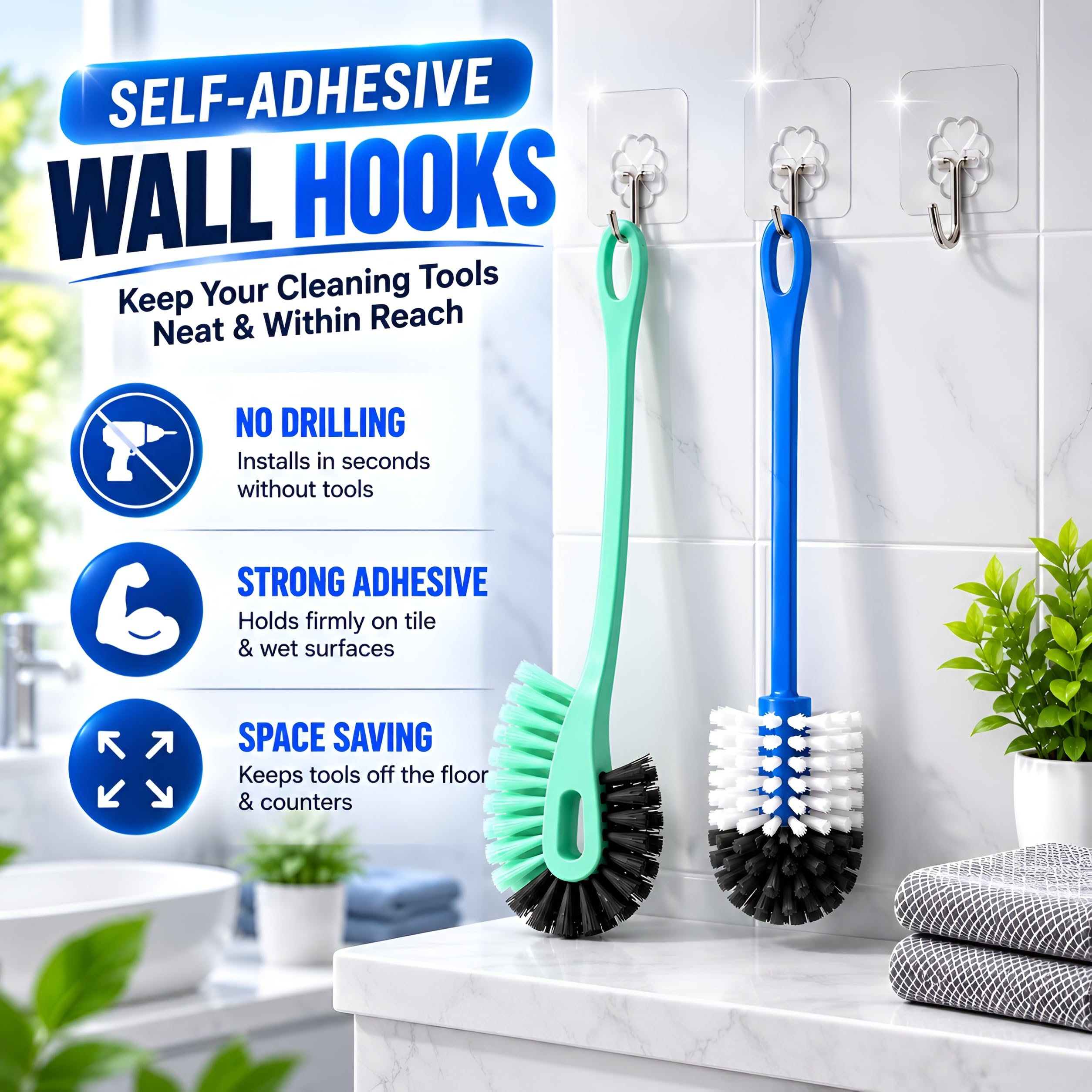 PulGos 7-in-1 Toilet Cleaning Set - Clean Your Bathroom! -8