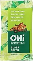 Algopix Similar Product 20 - OHi, Super Green Superfood bar, 1.8 oz