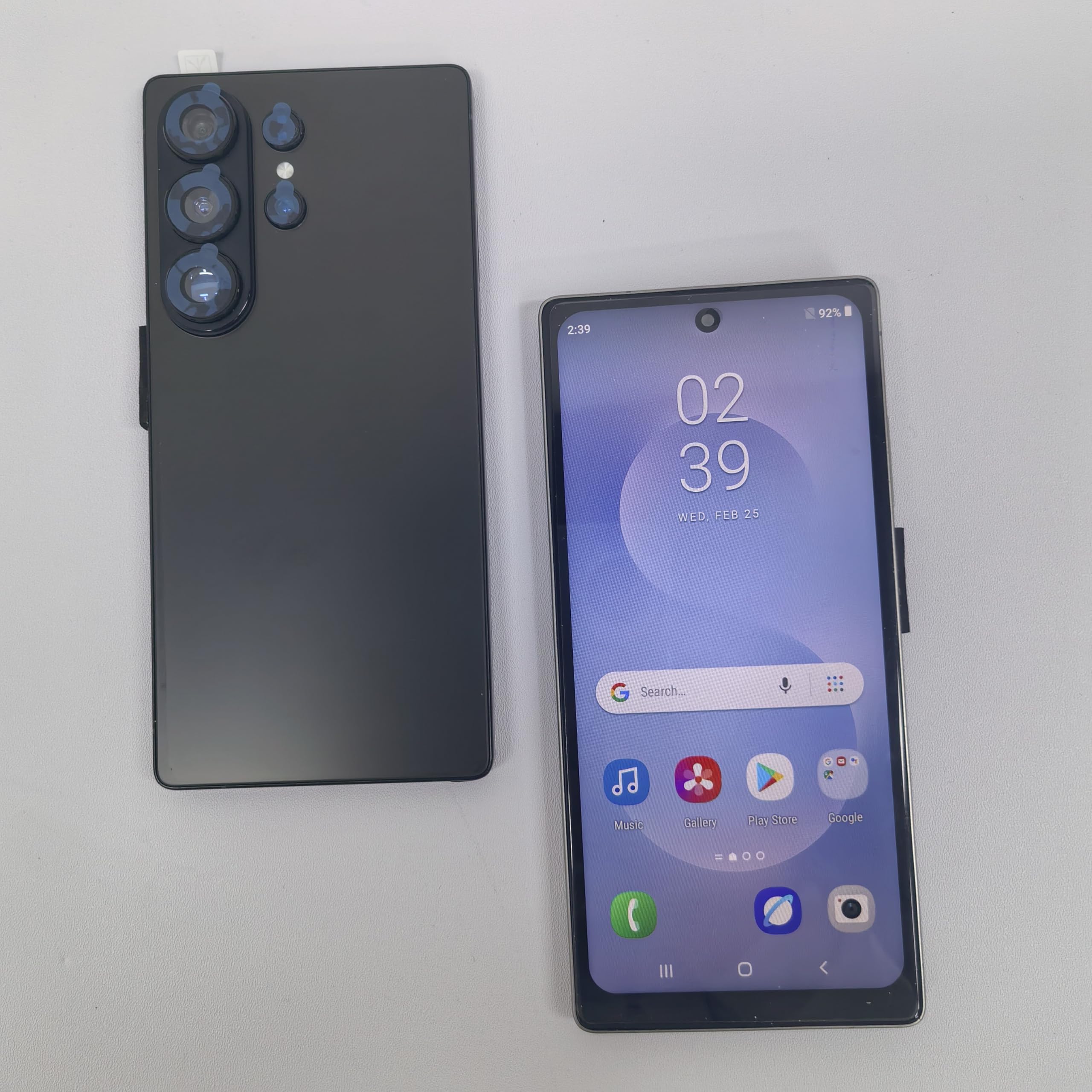 Desbloquear el teléfono, Pantalla de 6.75 Pulgadas, 4GB RAM + 64GB ROM/TF 256GB, Cámara Doble, Soporte 4G LTE FDD TDD, Doble Tarjeta sim, Adecuada para Principiantes. (Deep Blue)