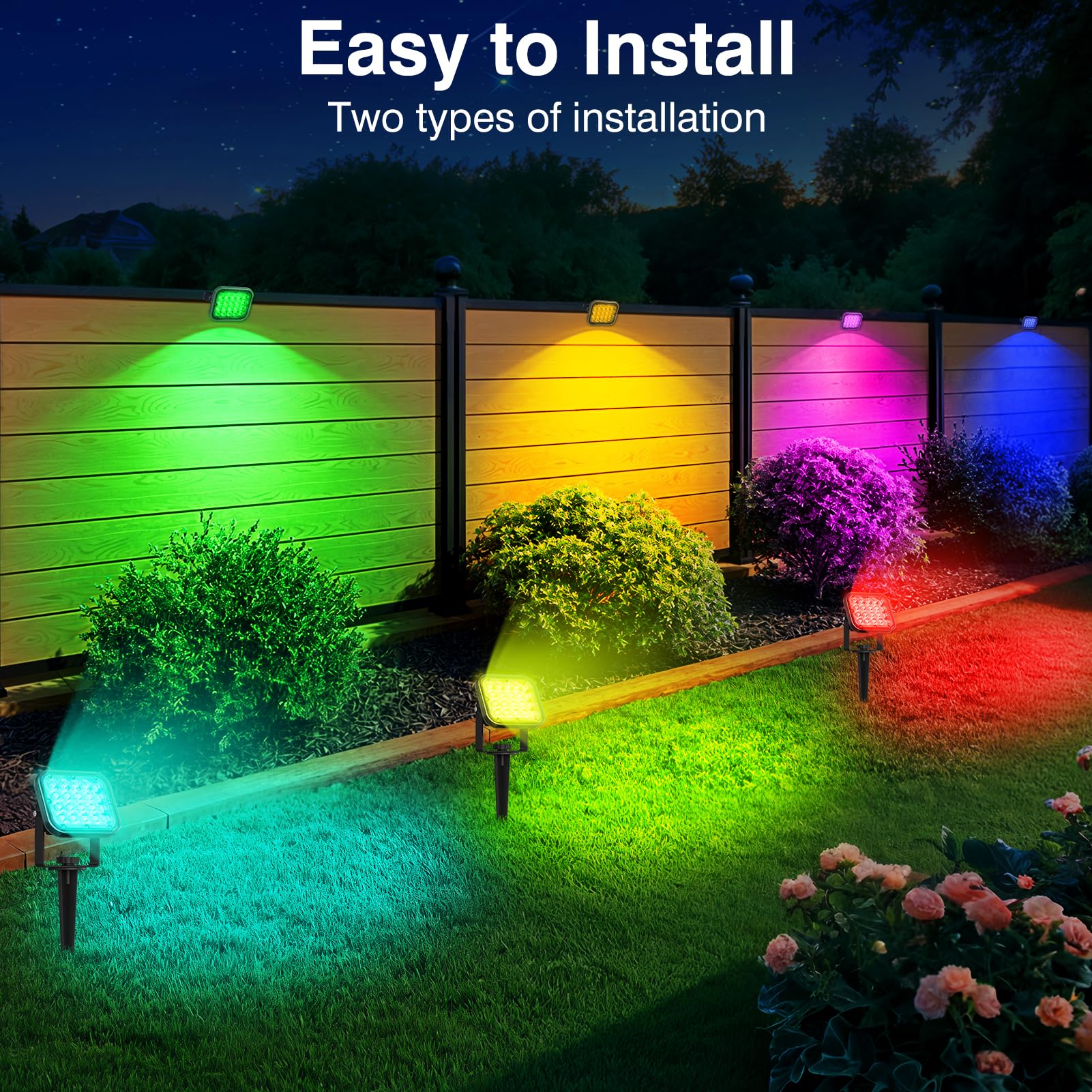 Faretto LED Da Esterno 3W Con Picchetto - Illuminazione Giardino A 220V IP65 | Luce COB Per Piante E Vialetti - Foto 7