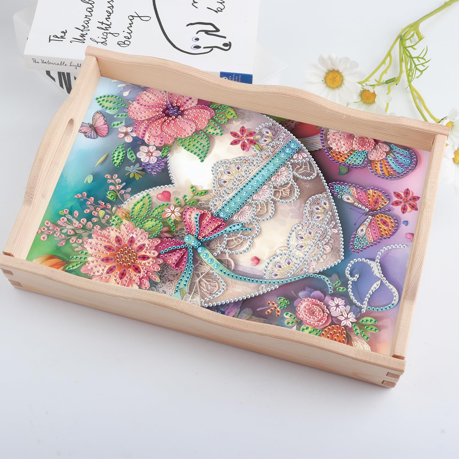 Doe-het-zelf Diamond Painting Dienblad Diamant Art Painting Pallet Doe-het-zelf Diamond Painting Dienblad Diamant Art Painting Pallet