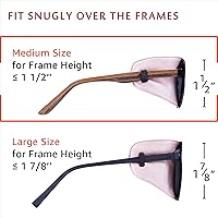 Vista 28 de Astropic Parche de seda para ojos para adultos y niños, gafas para cubrir cualquier ojo, Plástico