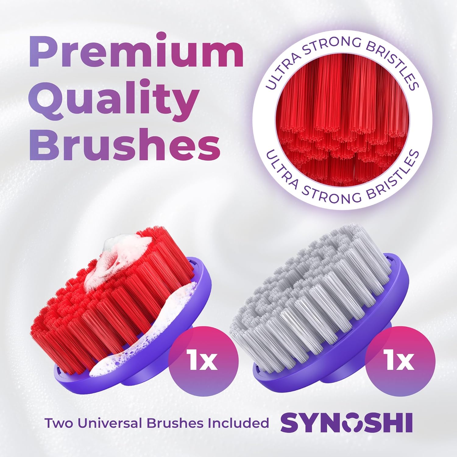 Elektrická drhnoucí myčka Synoshi PRO s nastavitelným úhlem