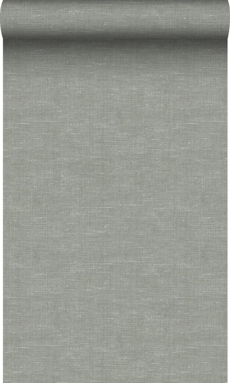 Origin Wallcoverings Tapeta lniana tekstura szaro zielonym 53 cm x 10.05 m