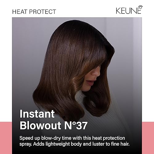 Miniatura 2 de KEUNE Style Instant Blowout Spray protector de calor para cabello, 6.8 onzas.