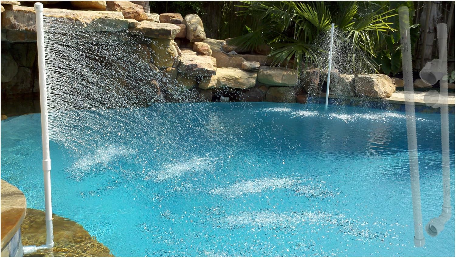 Pool Cooler - Decreases The Pool Water Temperature 8-10 Degrees - Do it Yourself Install - Easy to Install Easy to Dismantle - No Energy Required to Operate