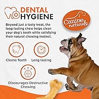 Vista 5 de Canine Naturals IrresistiBONES - Masticable de pollo y arroz para cachorros de larga duración, hecho con pollo estadounidense, totalmente natural