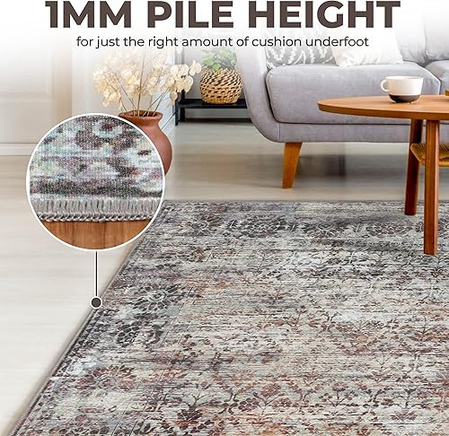 Miniatura 4 de Superior Alfombra interior grande, decoración del hogar para sala de estar, comedor, cocina, oficina, dormitorio, alfombras lavables a máquina,