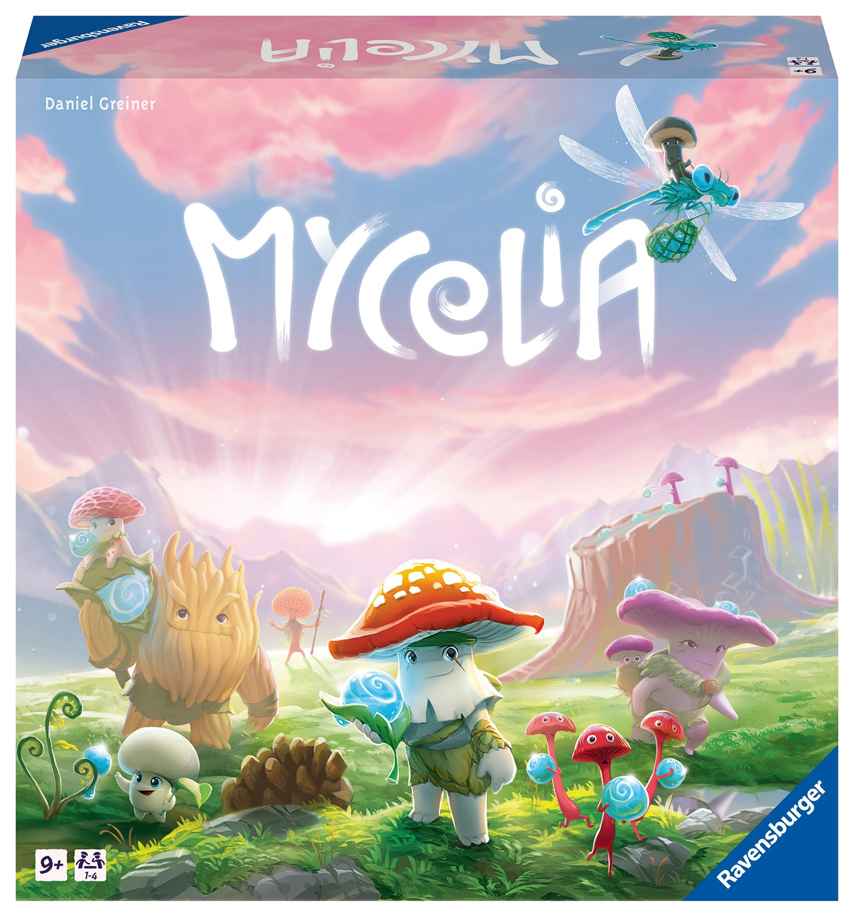 Ravensburger Mycelia - Strategy Family Board Game for Adults and Kids Age 9 Years Up - 1 to 4 Players