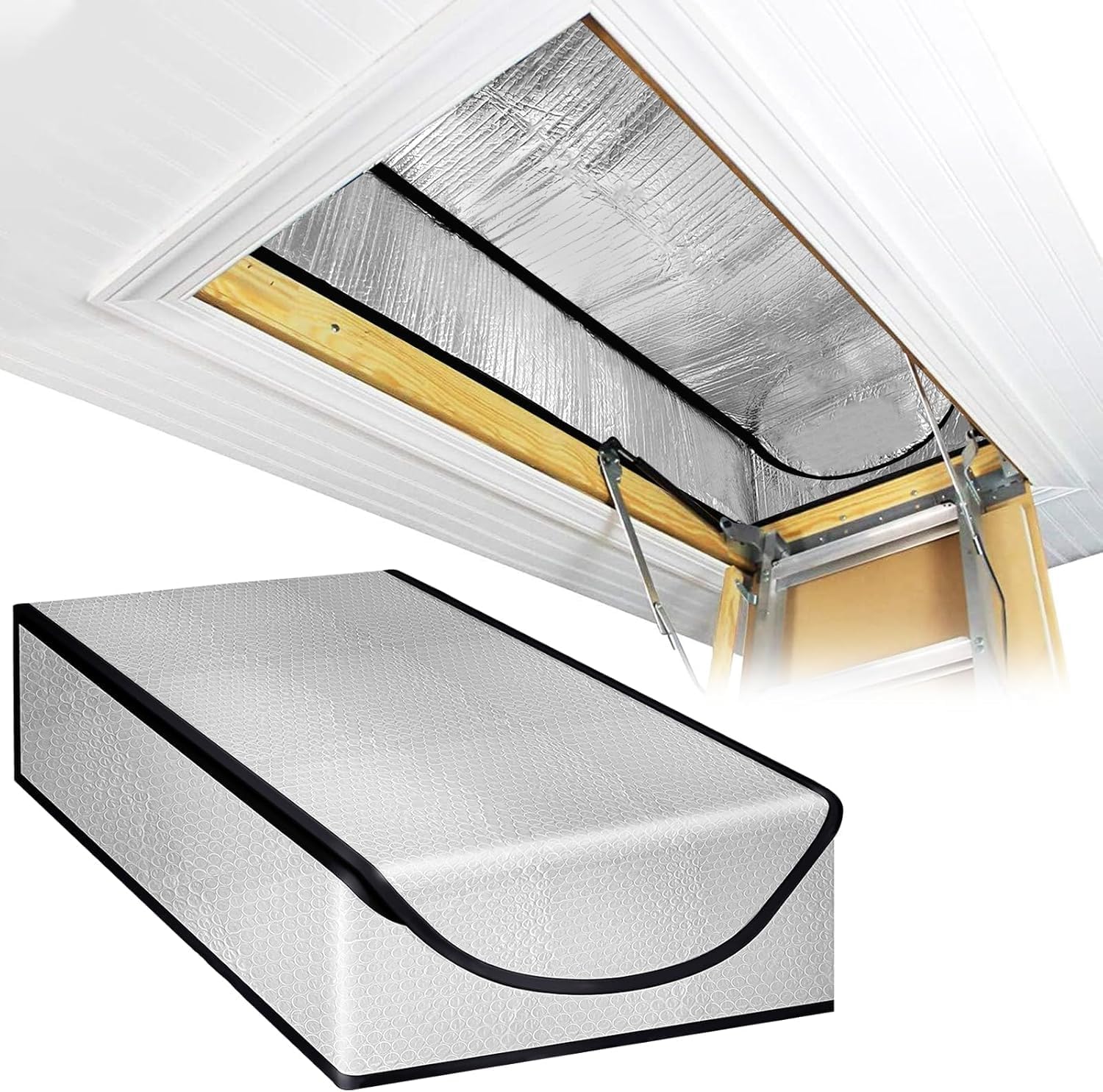 FUBESK Attic Stairs Insulation Cover For Pull Down Stairway