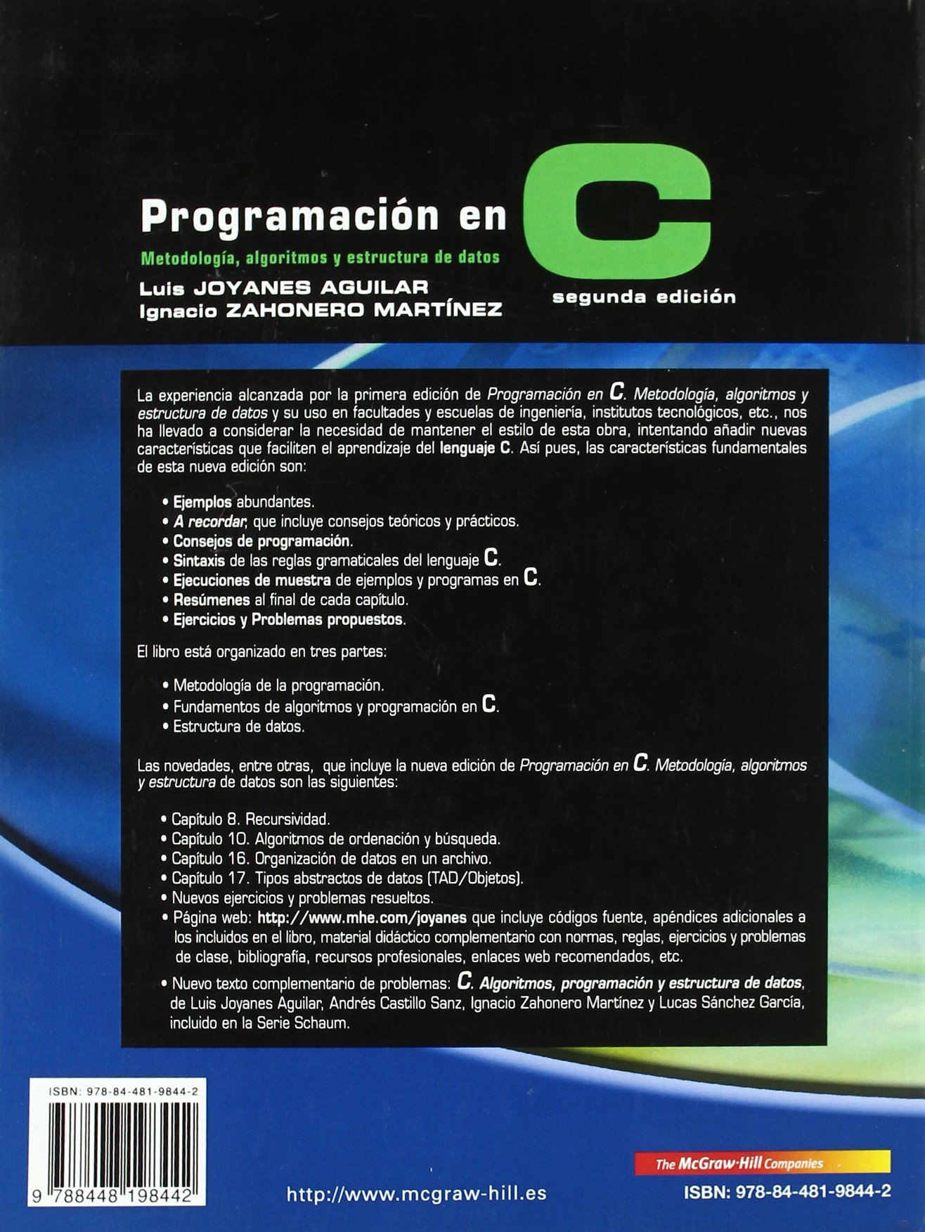 Programacion en C - 9788448198442