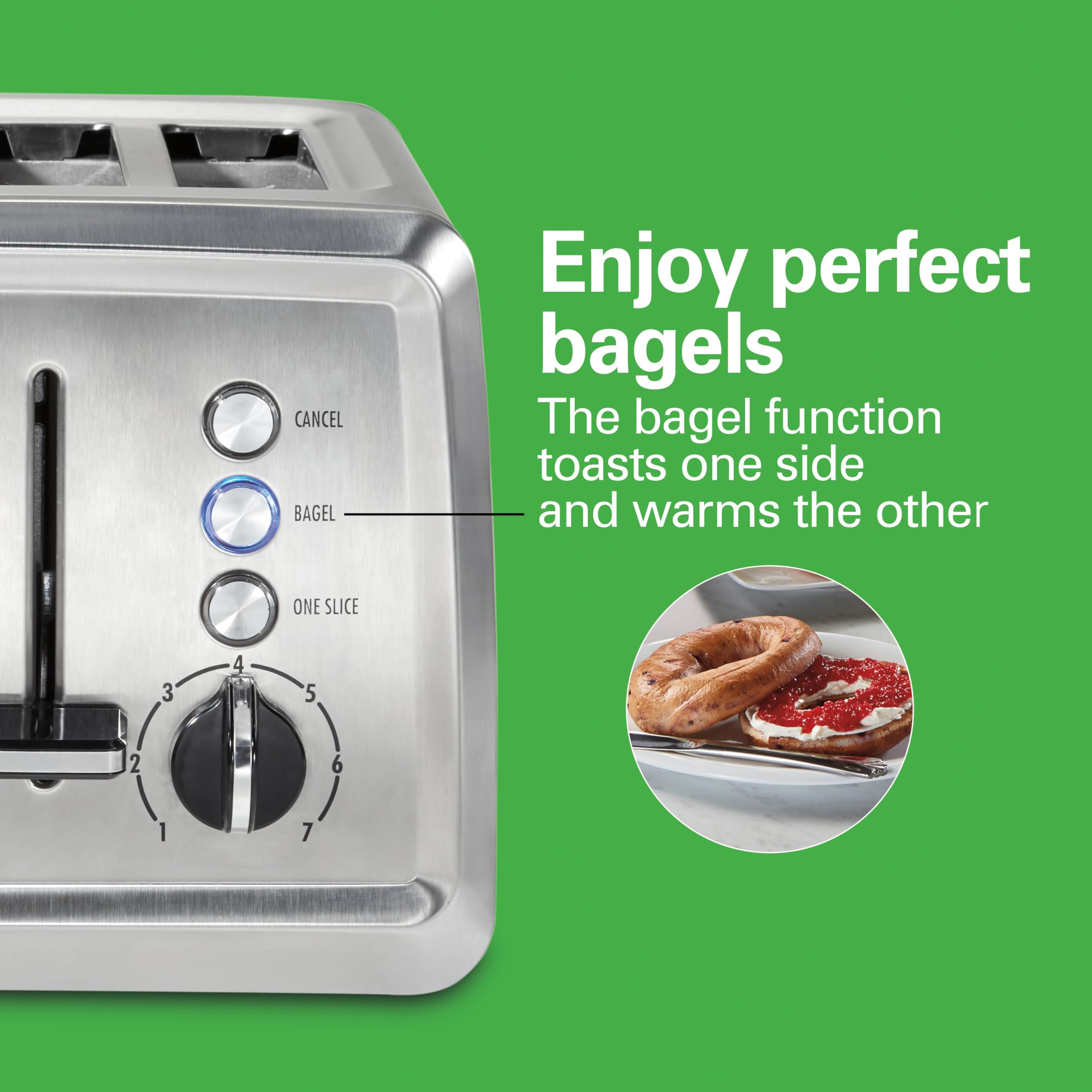 Hamilton Beach 4 Slice Toaster - Extra Wide Slots -4