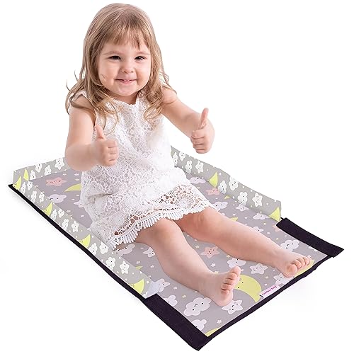 FiveStarBaby Cama de viaje para niños pequeños para avión, reposapiés, reposapies para niños, ideal para viajes en avión, artículos esenciales para