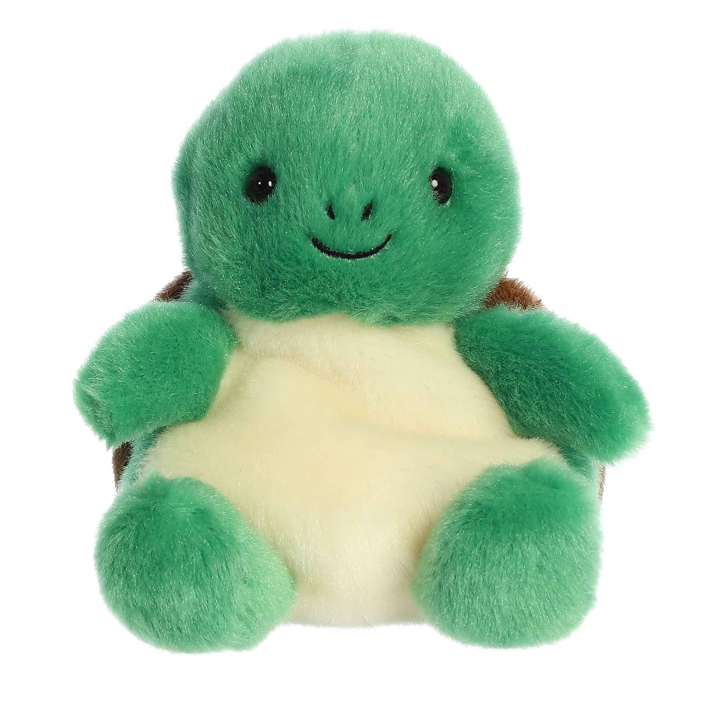 Aurora(r) Adorable Palm Pals(tm) Honu Sea Turtle(tm) Stuffed Animal - Fun Collectible Plush for Kids and Adult Collectors - Perfect for Decorating Rooms and Birthday Gifts - Green 5 Inches